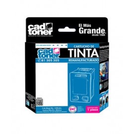 Cartucho de Tinta 901 (CC653A) Negro Remanufacturado marca Cad Toner sin intercambio para 200 páginas.